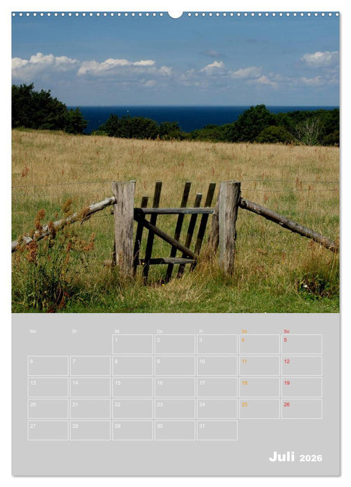 Bornholm - Die Sonneninsel Dänemarks (CALVENDO Premium Wandkalender 2026)