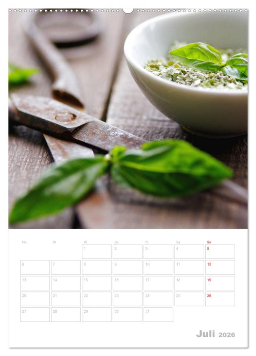 In der Küche Terminplaner (CALVENDO Premium Wandkalender 2026)