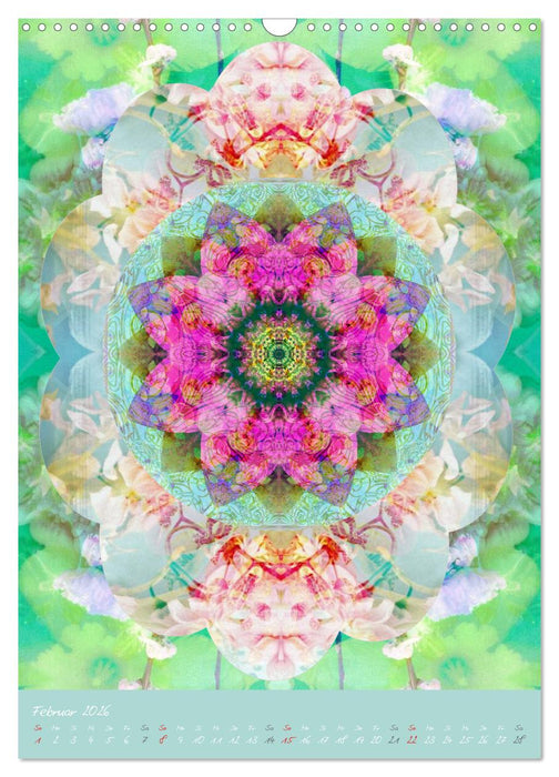Mandala Energien (CALVENDO Wandkalender 2026)