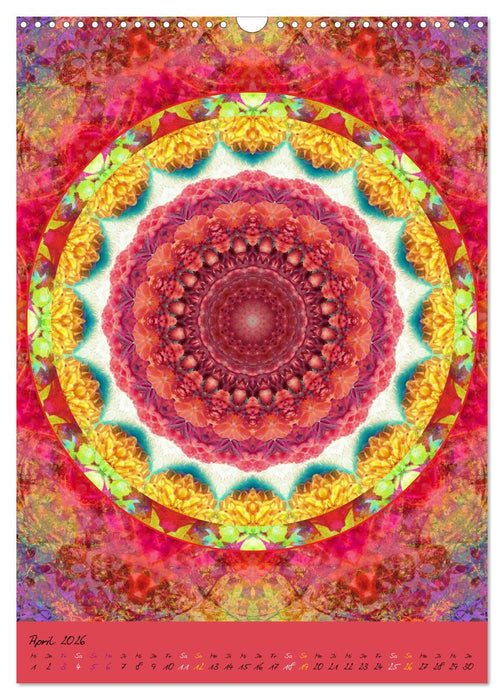 Mandala Energien (CALVENDO Wandkalender 2026)