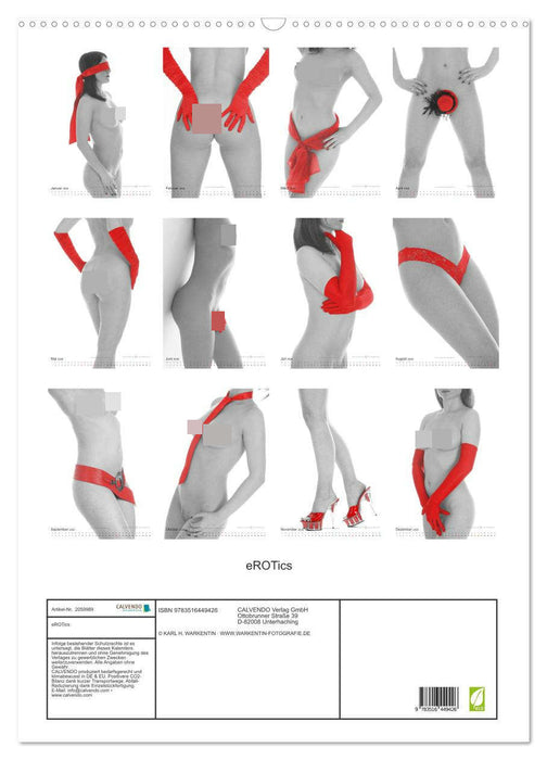 eROTics (CALVENDO Wandkalender 2026)