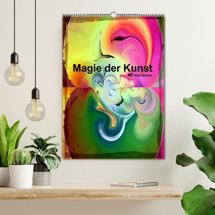 Magie der Kunst von Nico Bielow (CALVENDO Wandkalender 2026)