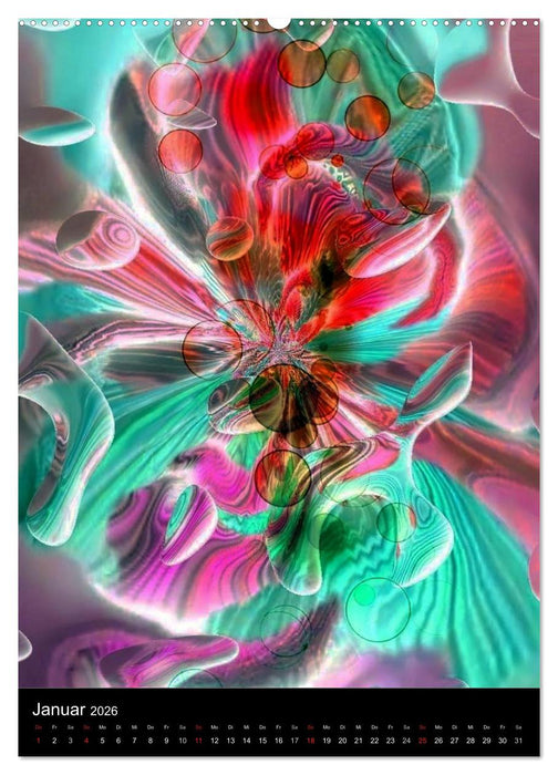 Magie der Kunst von Nico Bielow (CALVENDO Wandkalender 2026)