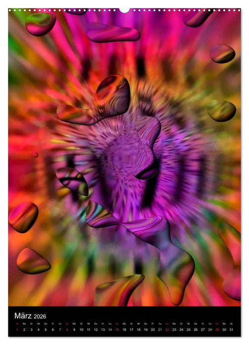 Magie der Kunst von Nico Bielow (CALVENDO Wandkalender 2026)