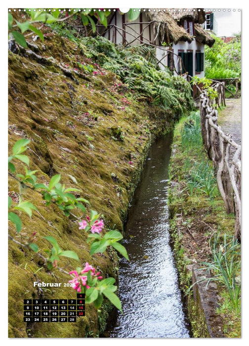 Levadas - Wasserwege auf Madeira (CALVENDO Premium Wandkalender 2026)