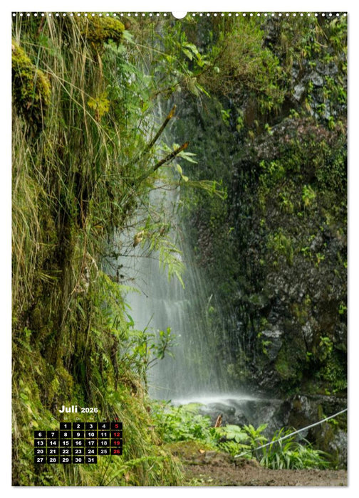 Levadas - Wasserwege auf Madeira (CALVENDO Premium Wandkalender 2026)
