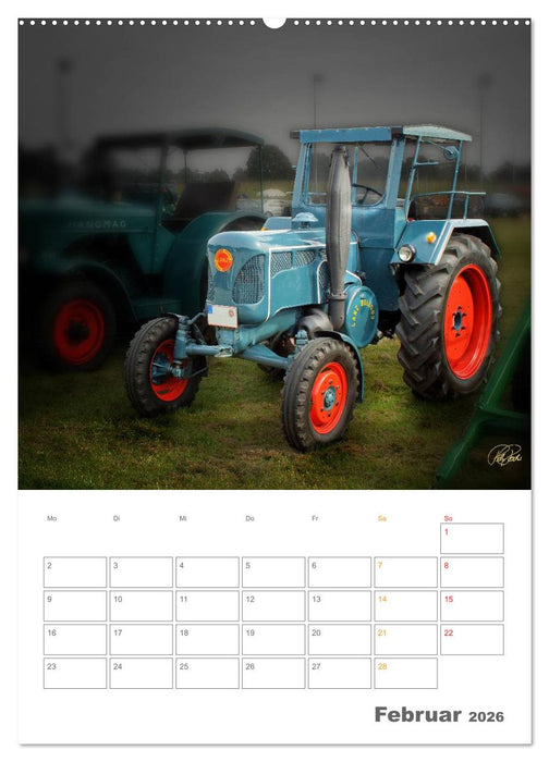 Oldtimer - mein Trecker (CALVENDO Premium Wandkalender 2026)