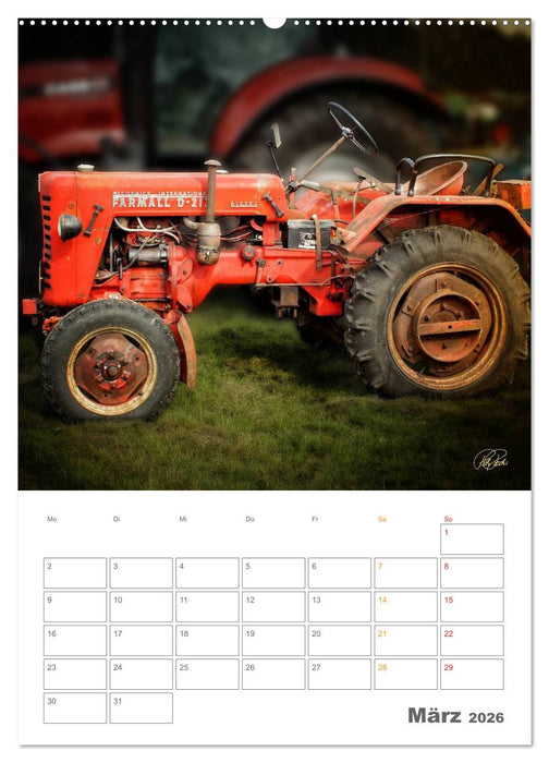 Oldtimer - mein Trecker (CALVENDO Premium Wandkalender 2026)