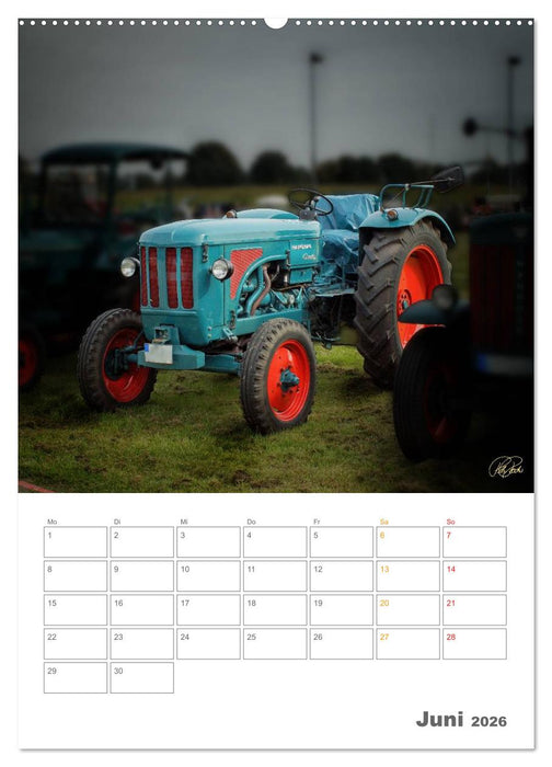 Oldtimer - mein Trecker (CALVENDO Premium Wandkalender 2026)