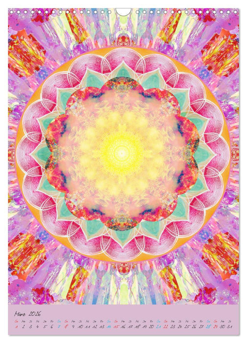 FLORALE MANDALAS (CALVENDO Wandkalender 2026)