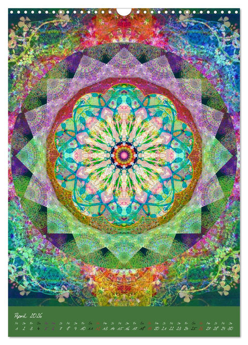 FLORALE MANDALAS (CALVENDO Wandkalender 2026)