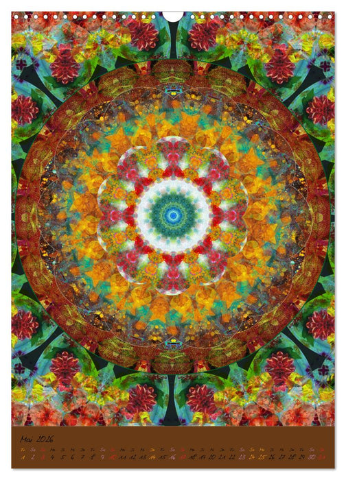 FLORALE MANDALAS (CALVENDO Wandkalender 2026)
