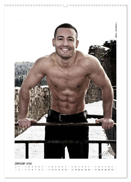 Männer / Men - by eLHiT photography (CALVENDO Premium Wandkalender 2026)
