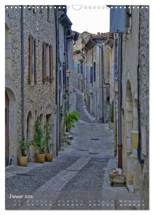 In den Gassen des Südens (CALVENDO Wandkalender 2026)