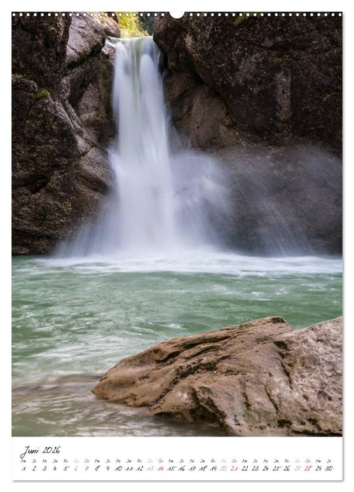 Faszination Wasserfall (CALVENDO Wandkalender 2026)