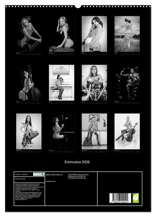 Eromusica 2026 (CALVENDO Premium Wandkalender 2026)