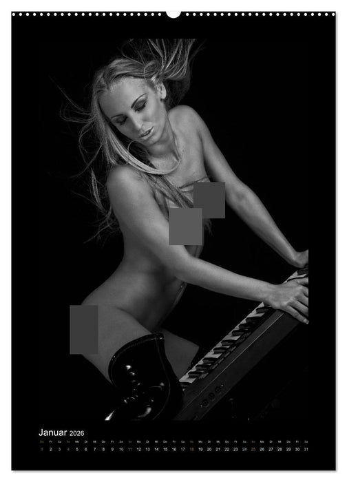 Eromusica - The Art Of Sensual Music (CALVENDO Premium Wandkalender 2026)