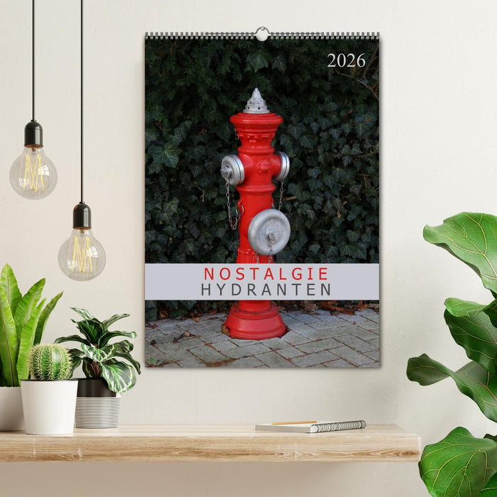 Nostalgie Hydranten (CALVENDO Wandkalender 2026)