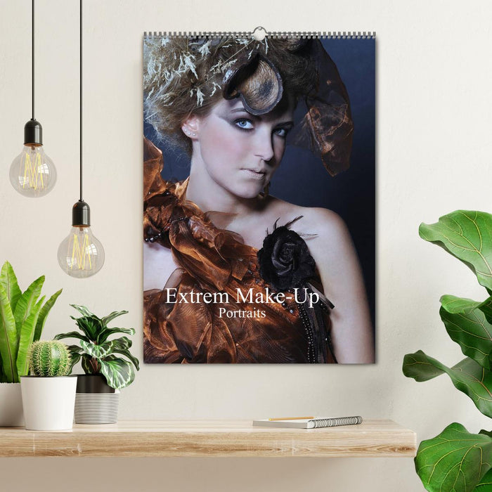 Extrem Make-Up Portraits (CALVENDO Wandkalender 2026)
