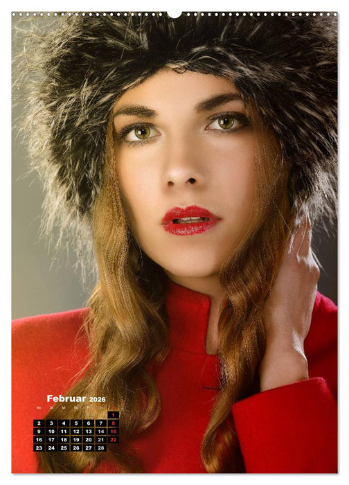 Extrem Make-Up Portraits (CALVENDO Wandkalender 2026)