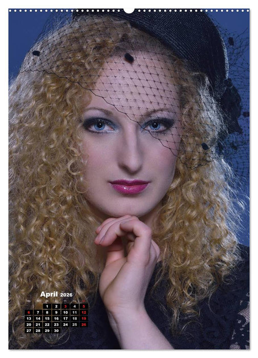 Extrem Make-Up Portraits (CALVENDO Wandkalender 2026)