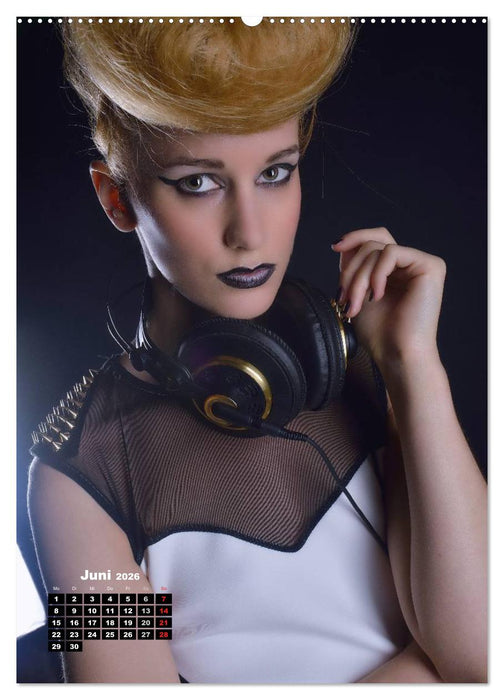 Extrem Make-Up Portraits (CALVENDO Wandkalender 2026)