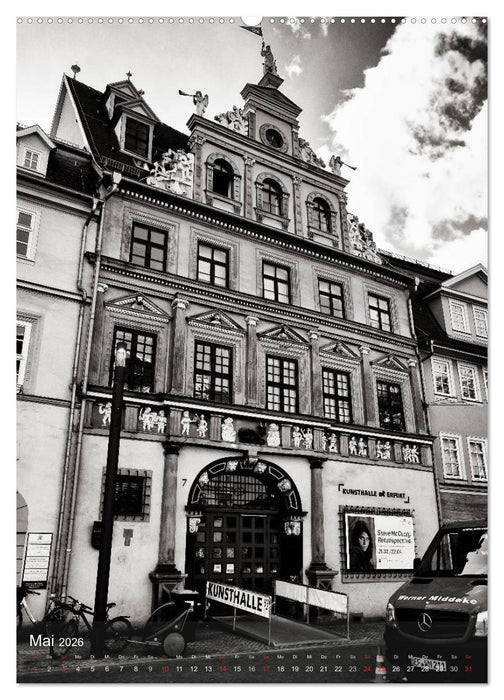 Ein Blick auf Erfurt (CALVENDO Premium Wandkalender 2026)