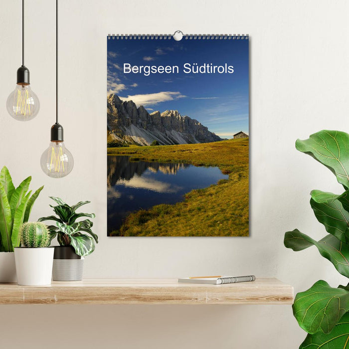 Bergseen Südtirols (CALVENDO Wandkalender 2026)