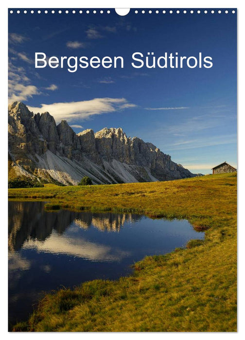 Bergseen Südtirols (CALVENDO Wandkalender 2026)