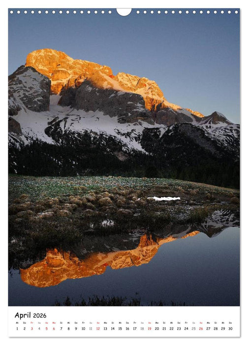 Bergseen Südtirols (CALVENDO Wandkalender 2026)