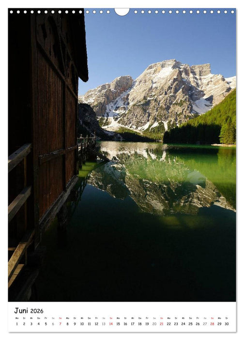 Bergseen Südtirols (CALVENDO Wandkalender 2026)