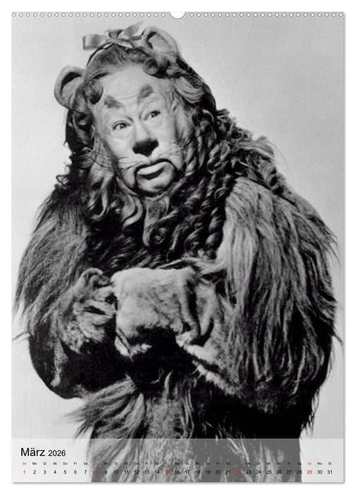 Filmklassiker - Kult in schwarz-weiß (CALVENDO Premium Wandkalender 2026)