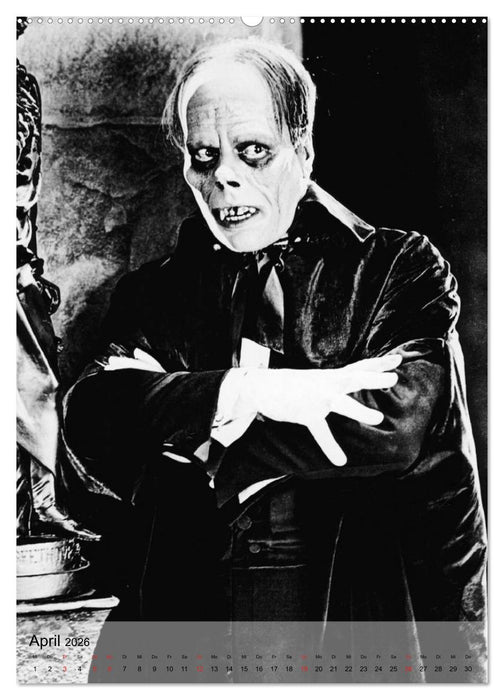Filmklassiker - Kult in schwarz-weiß (CALVENDO Premium Wandkalender 2026)