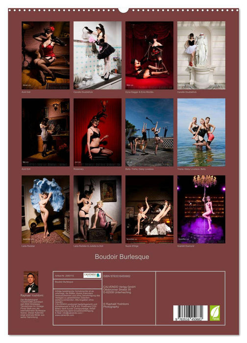 Boudoir Burlesque (CALVENDO Premium Wandkalender 2026)