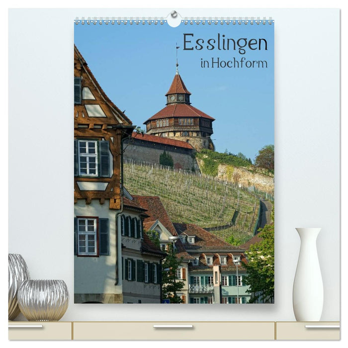 Esslingen in Hochform (CALVENDO Premium Wandkalender 2026)