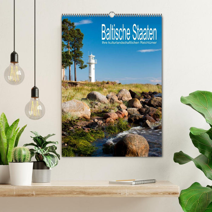 Baltische Staaten - Ihre kulturlandschaftlichen Reichtümer (CALVENDO Wandkalender 2026)