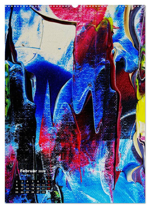 Abstrakt in Perfektion (CALVENDO Premium Wandkalender 2026)