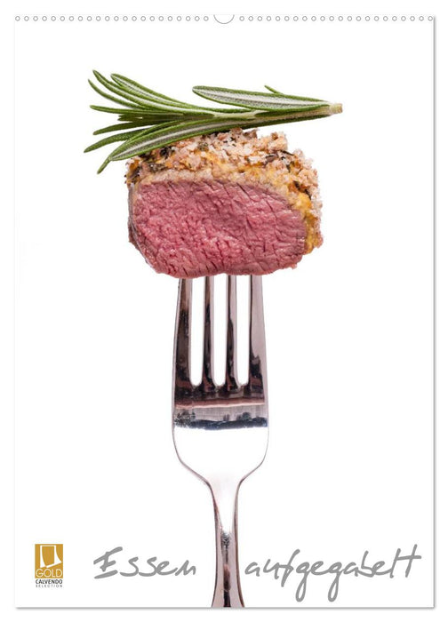 Essen aufgegabelt (CALVENDO Wandkalender 2026)