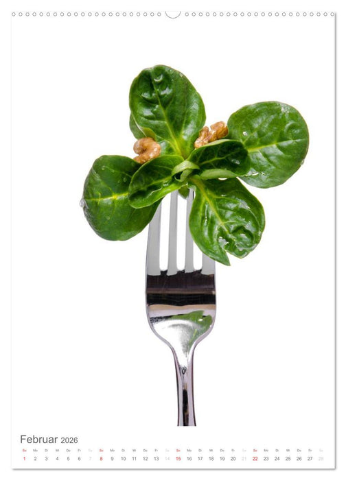 Essen aufgegabelt (CALVENDO Wandkalender 2026)