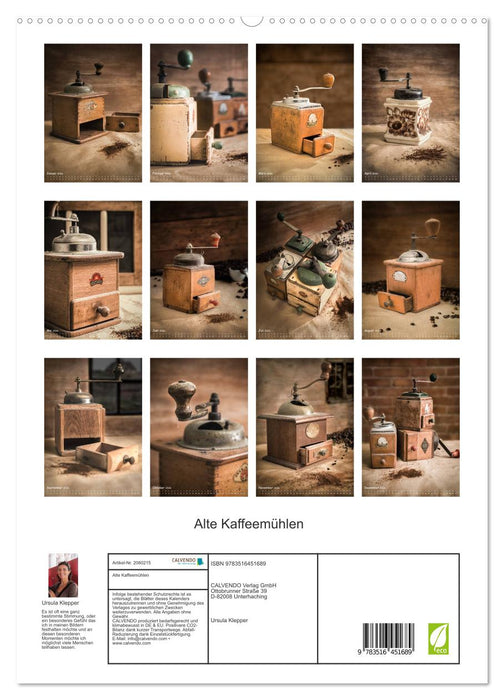 Alte Kaffeemühlen (CALVENDO Premium Wandkalender 2026)