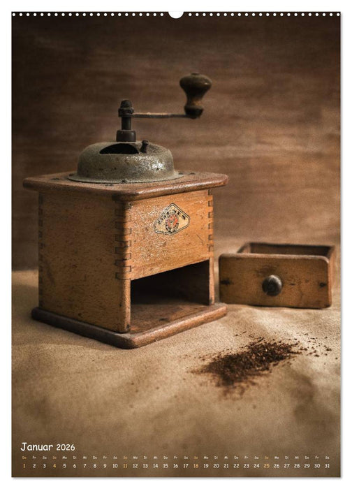 Alte Kaffeemühlen (CALVENDO Premium Wandkalender 2026)
