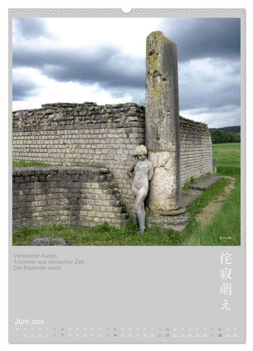 wabi sabi moe - hinreißend vergammelt erotisch - Akt/Bodypainting (CALVENDO Wandkalender 2026)