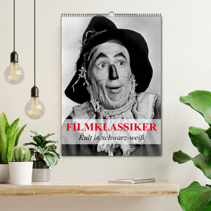 Filmklassiker - Kult in schwarz-weiß (CALVENDO Wandkalender 2026)