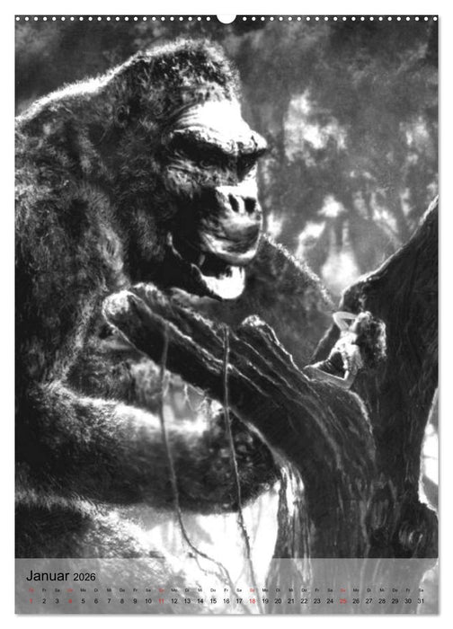 Filmklassiker - Kult in schwarz-weiß (CALVENDO Wandkalender 2026)