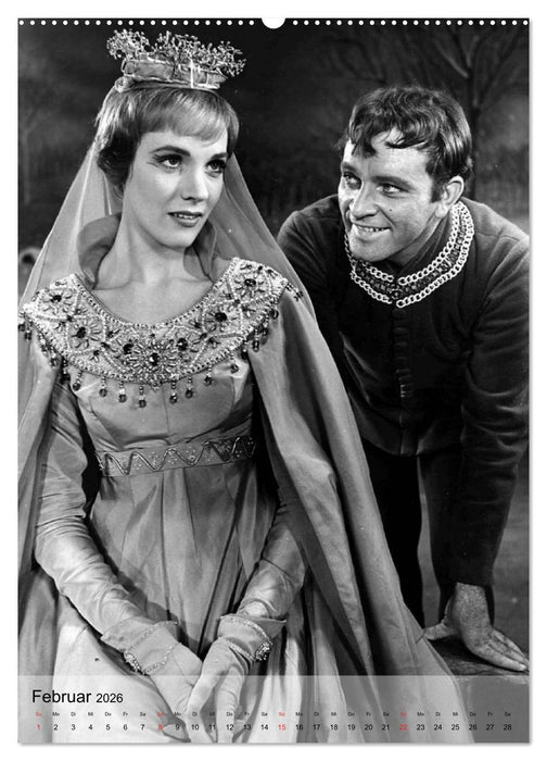 Filmklassiker - Kult in schwarz-weiß (CALVENDO Wandkalender 2026)