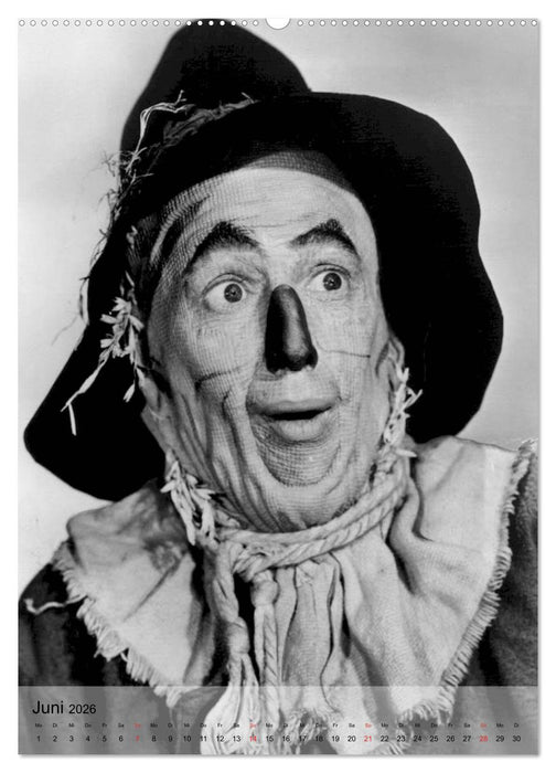 Filmklassiker - Kult in schwarz-weiß (CALVENDO Wandkalender 2026)