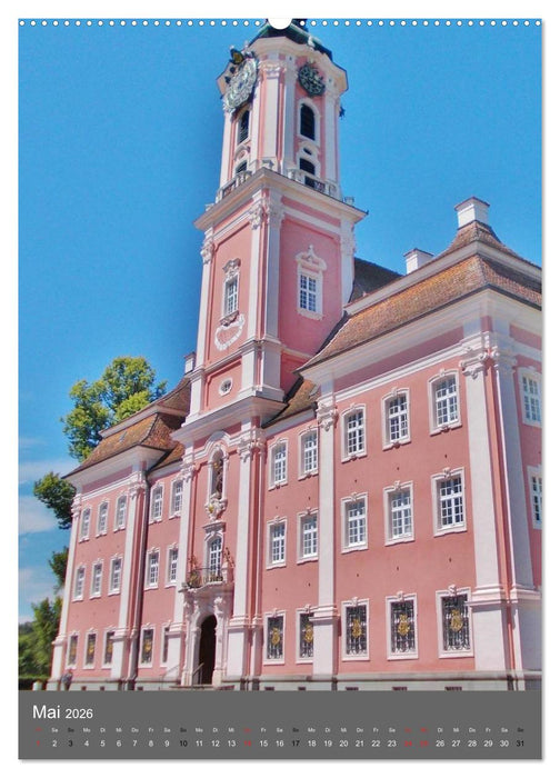 Kirchen und Klöster in Deutschland (CALVENDO Premium Wandkalender 2026)