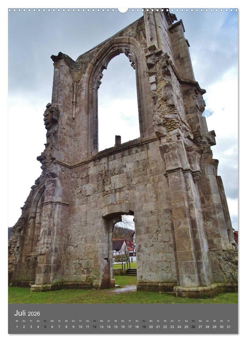 Kirchen und Klöster in Deutschland (CALVENDO Premium Wandkalender 2026)