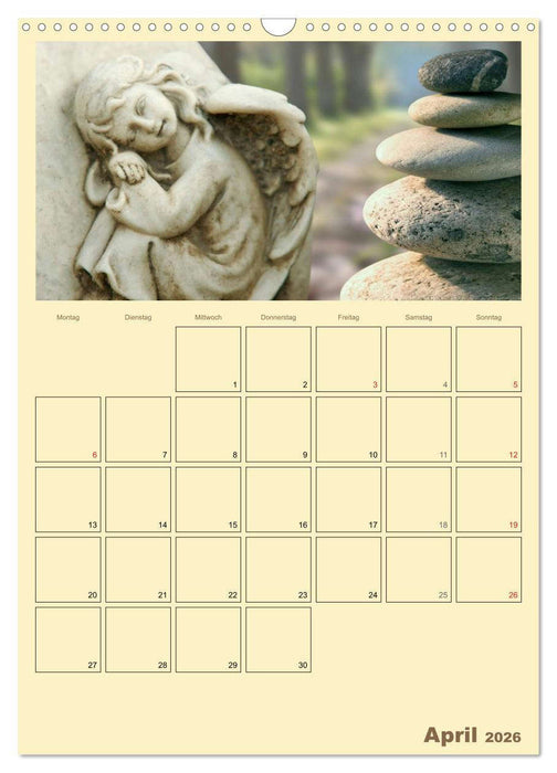 Monatsplaber für fleißige Engel (CALVENDO Wandkalender 2026)