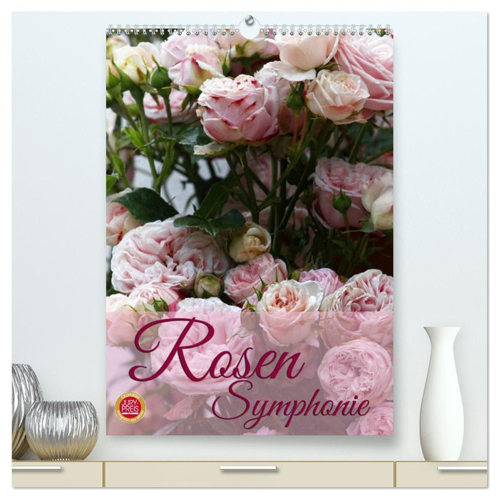 Rosen Symphonie (CALVENDO Premium Wandkalender 2026)